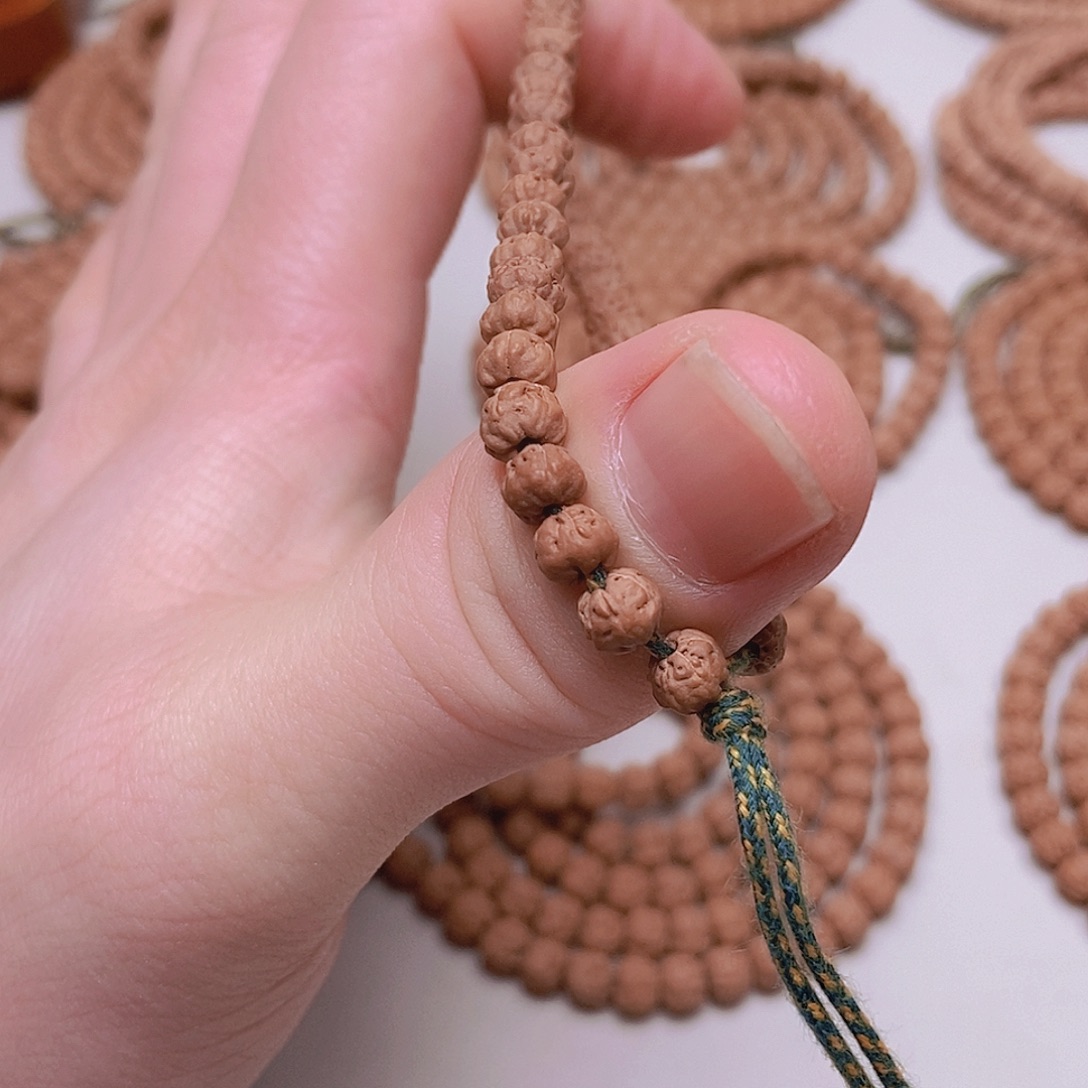 展***哥吊坠金刚菩提单圈手串佛手精挑高货