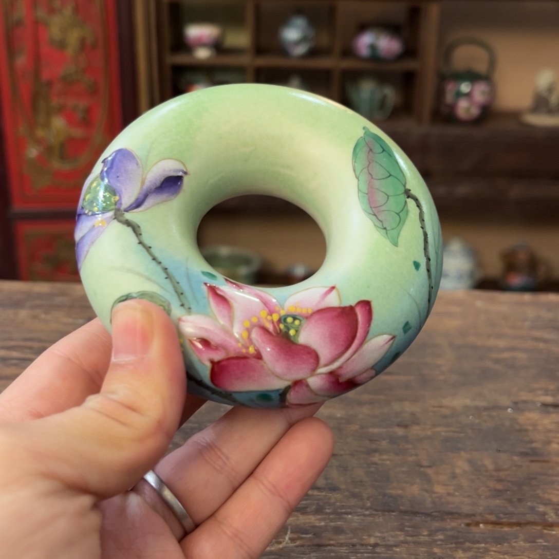 柴烧手工手绘陶瓷