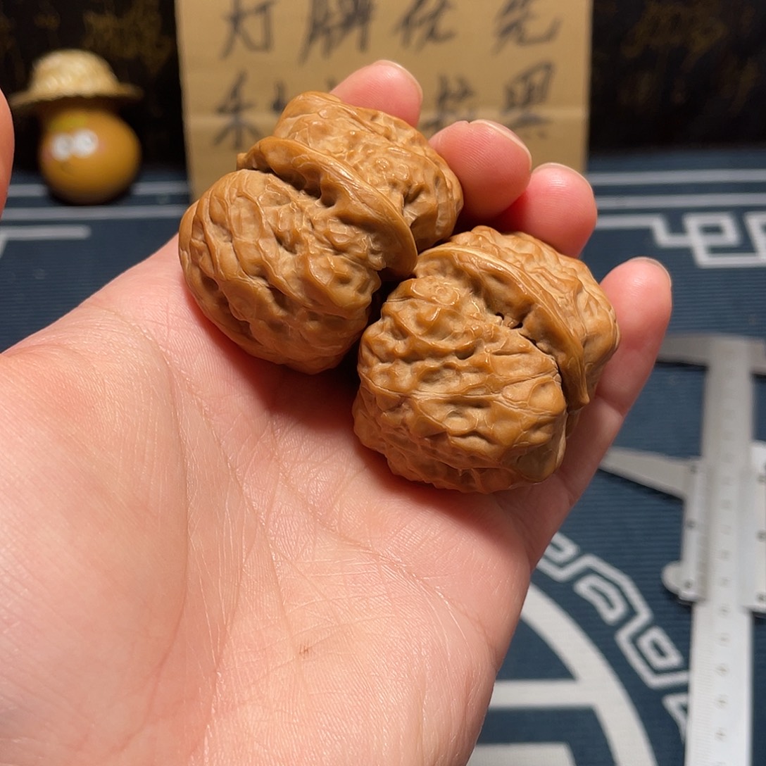 摆***翁把件文玩核桃蛤蟆