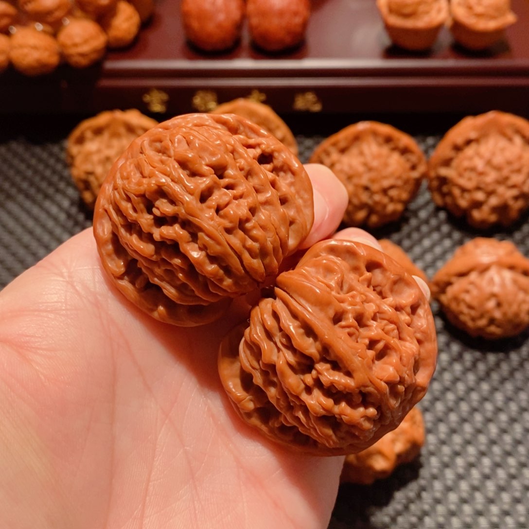 文玩核桃把件四座楼