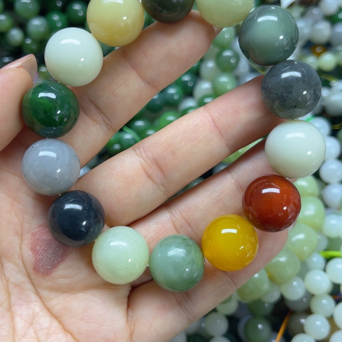 未镶嵌手串和田玉