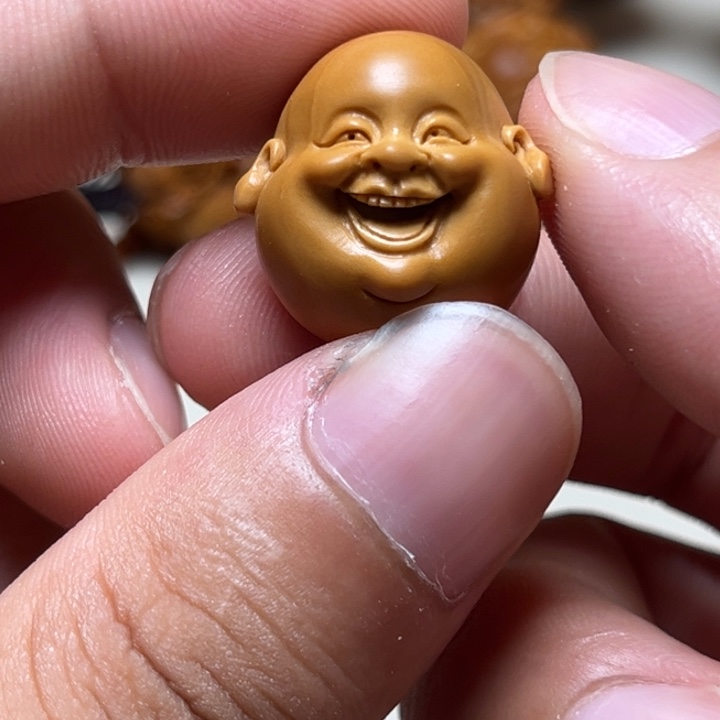 橄榄核手串2.05笑佛头单颗