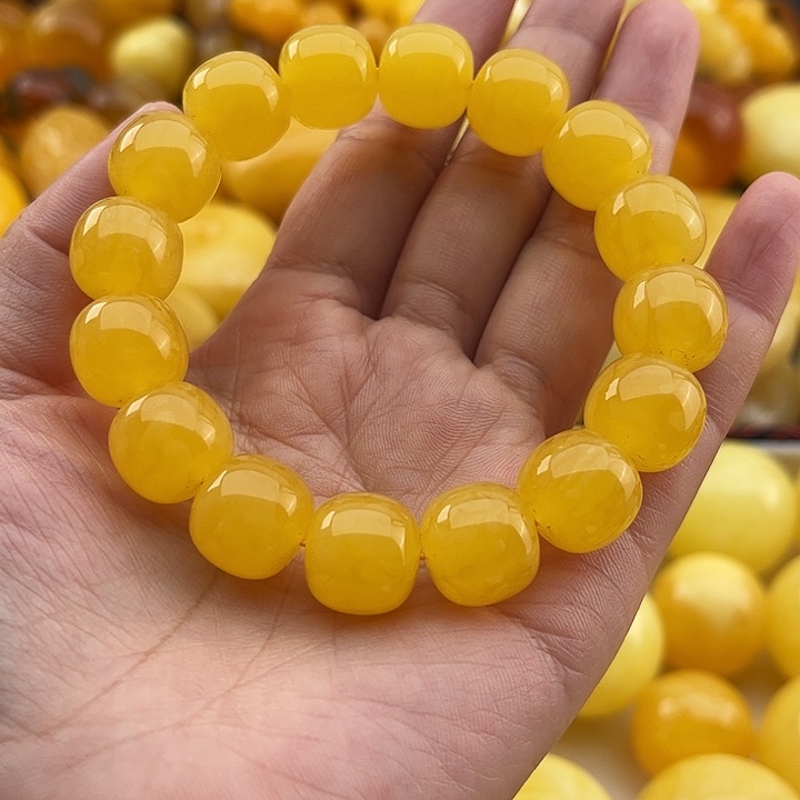 琥珀裸石未镶嵌琥珀蜜蜡