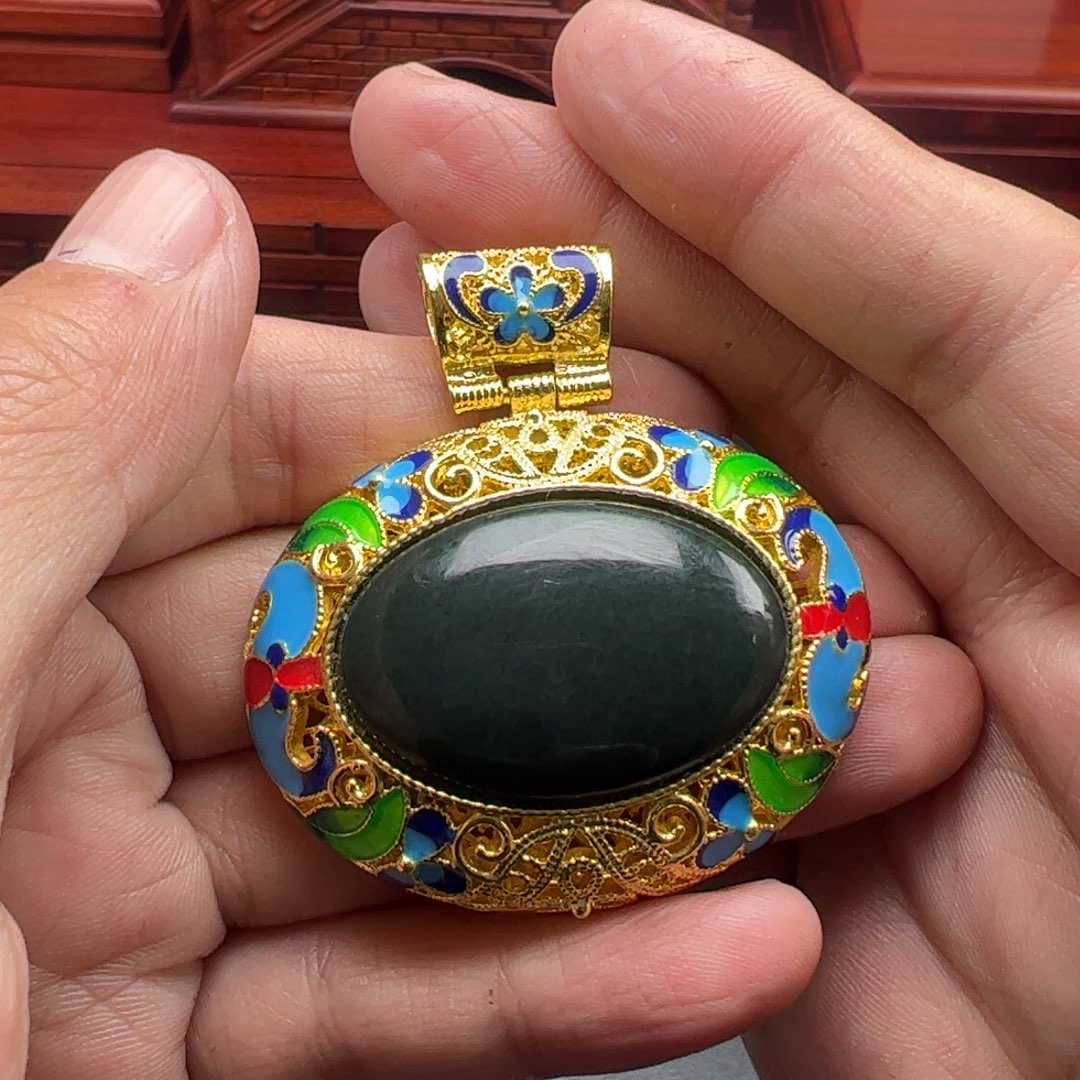 和田玉挂件未镶嵌燕**8