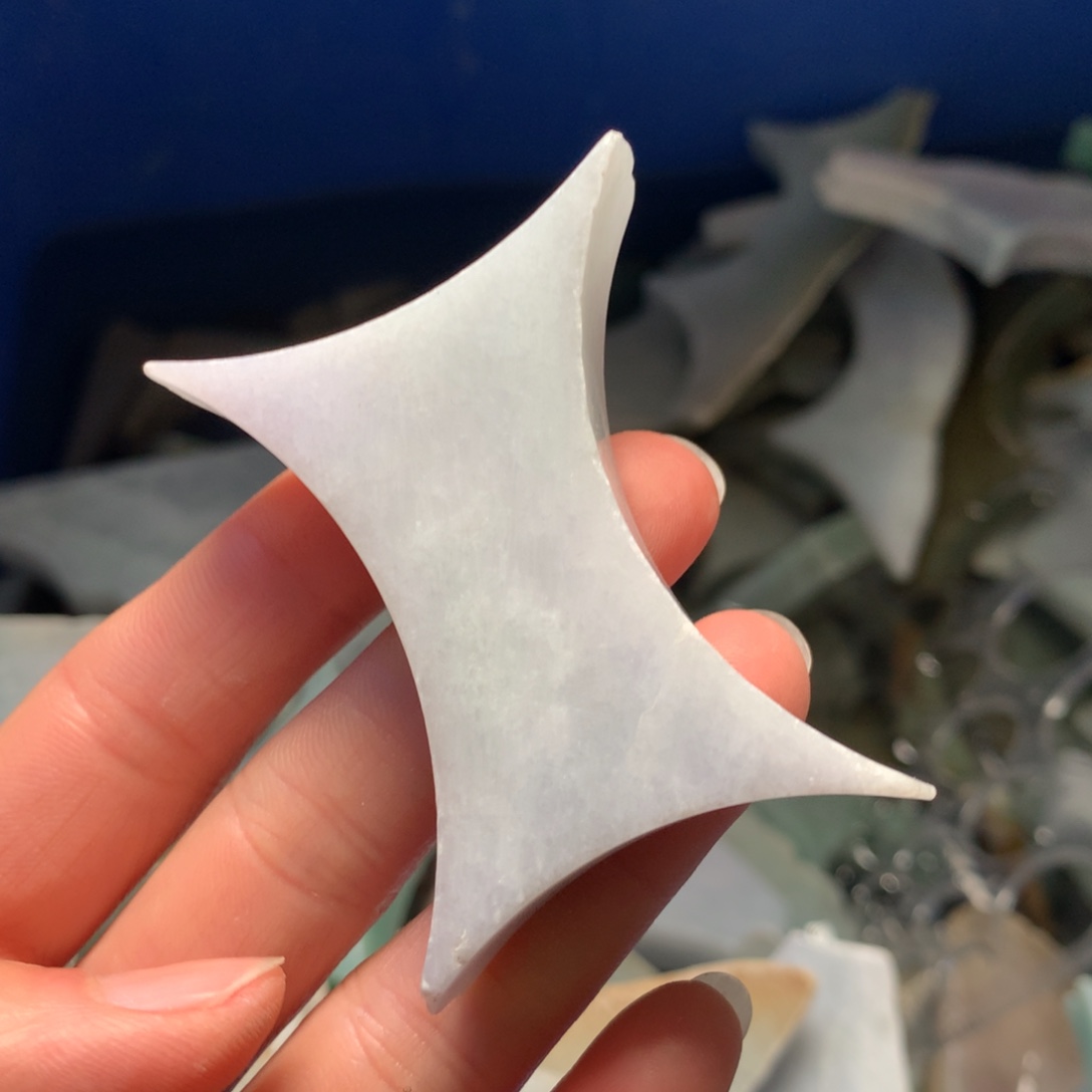 翡翠裸石翡翠边角料