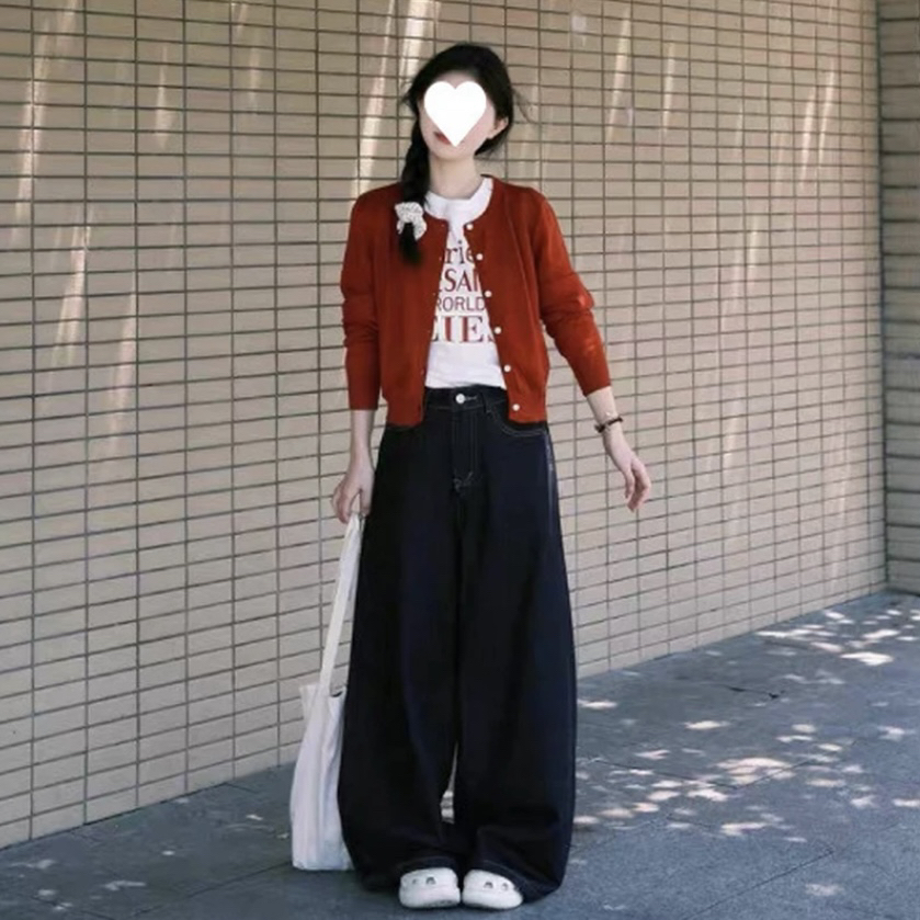 013号25秋新大码女套装三件套洋气显瘦减龄