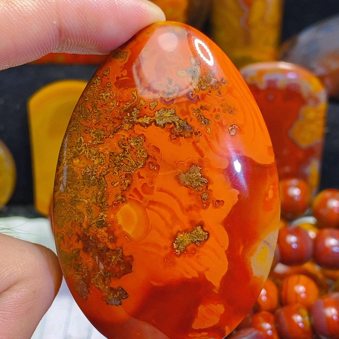 未镶嵌天然精品战国红玛瑙玛瑙/玉髓