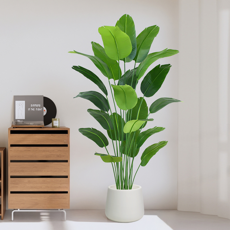 【9】假花仿真绿植大型天堂鸟仿生植物花装饰高端旅人蕉客厅假盆栽