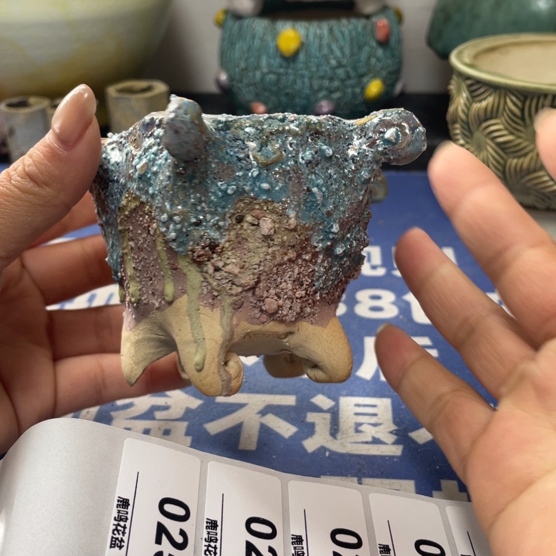 微瑕陶艺多肉花盆23