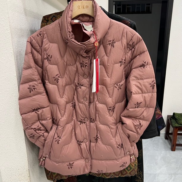 2025秋冬季新款6860时尚立领冬款女士外套