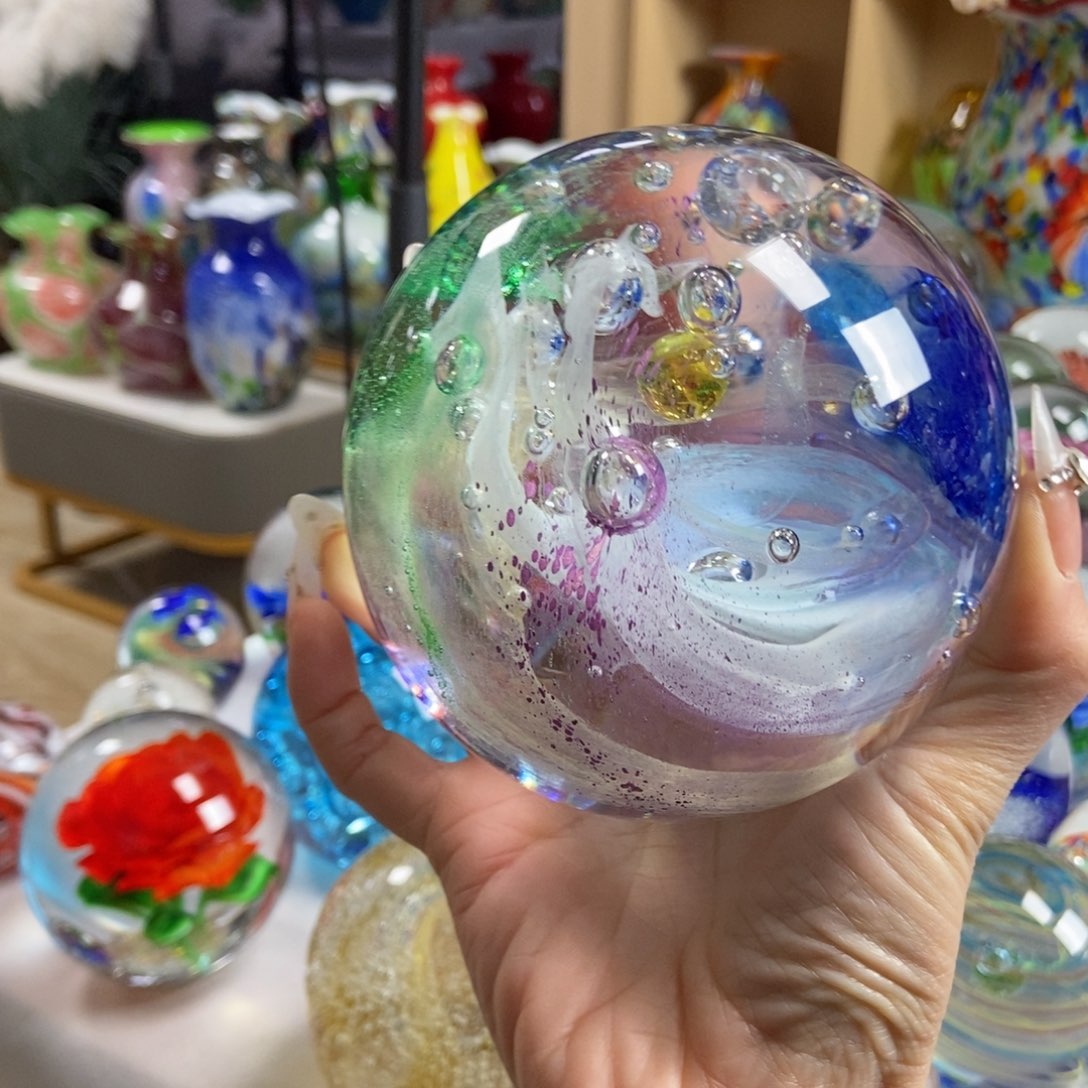 琉璃手工艺品快**姥精品