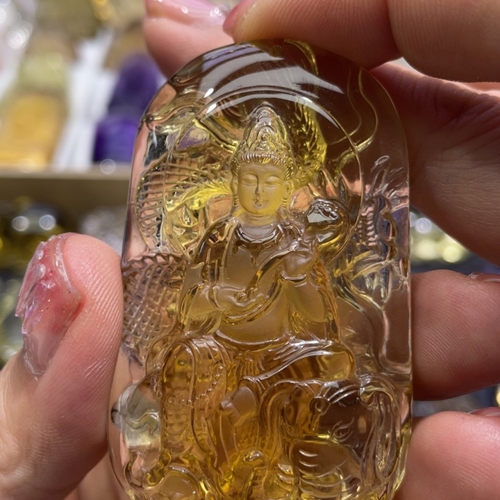 未镶嵌颈饰水晶定制