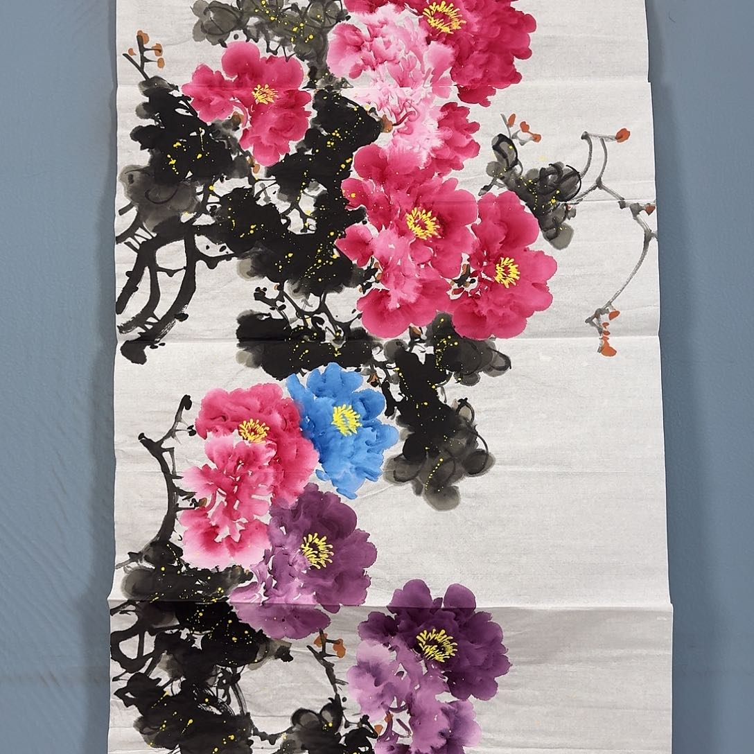 国画220 牡丹一如你初