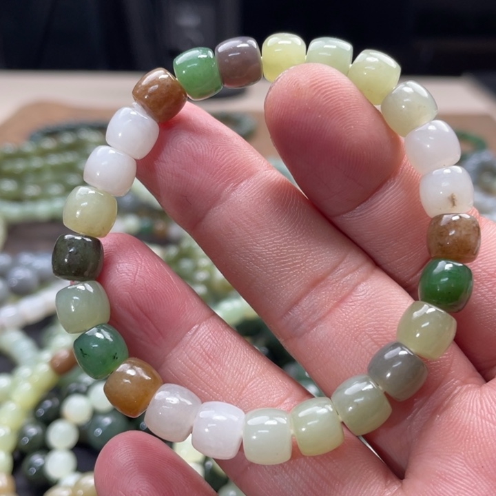 和田玉手链未镶嵌