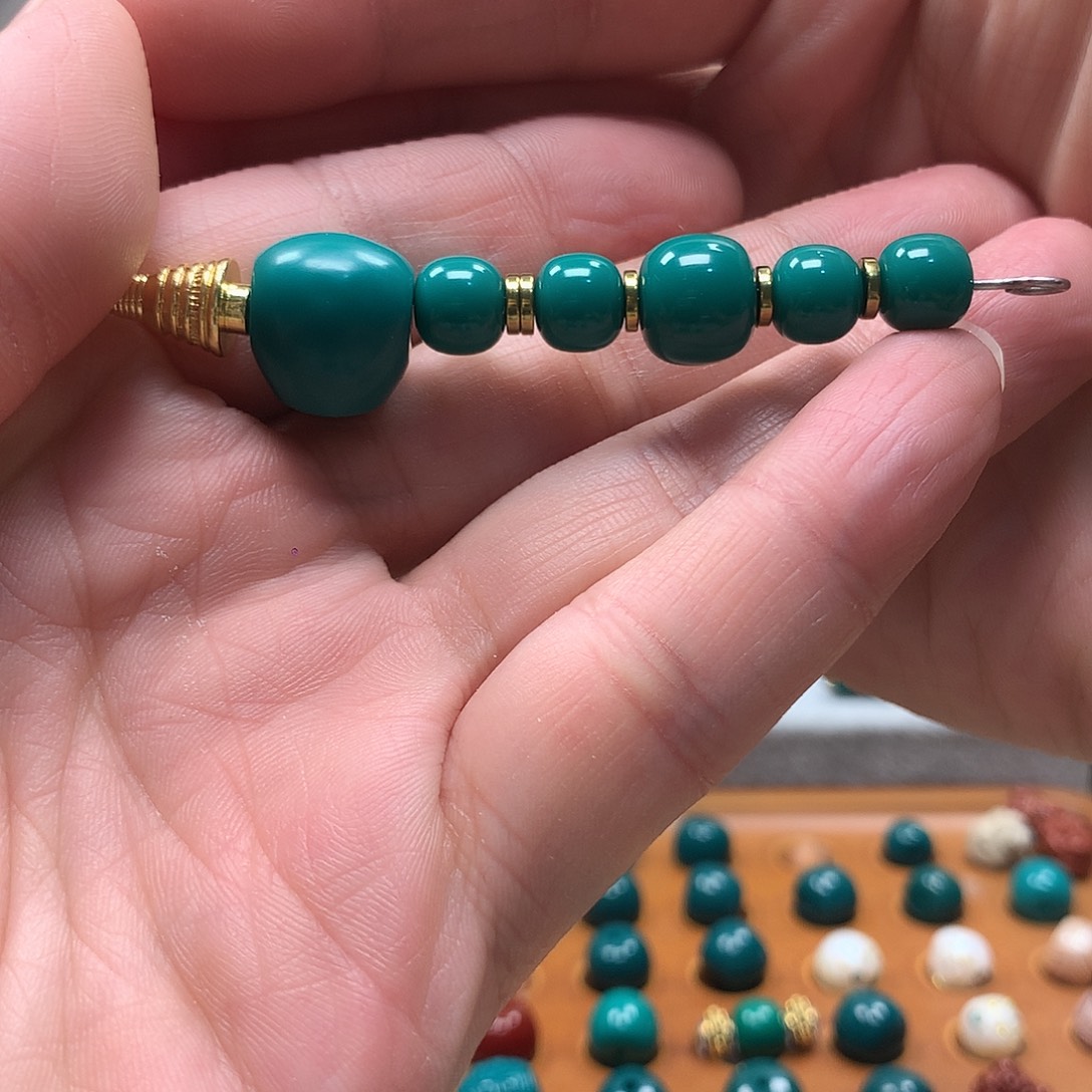 *****颈饰琉璃果冻色8mm一套