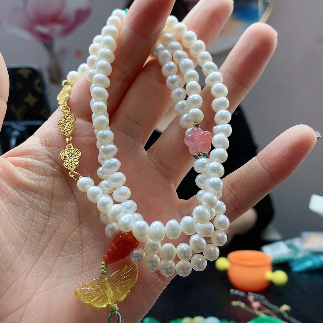【闪购商品】淡水珍珠手绳未镶嵌，