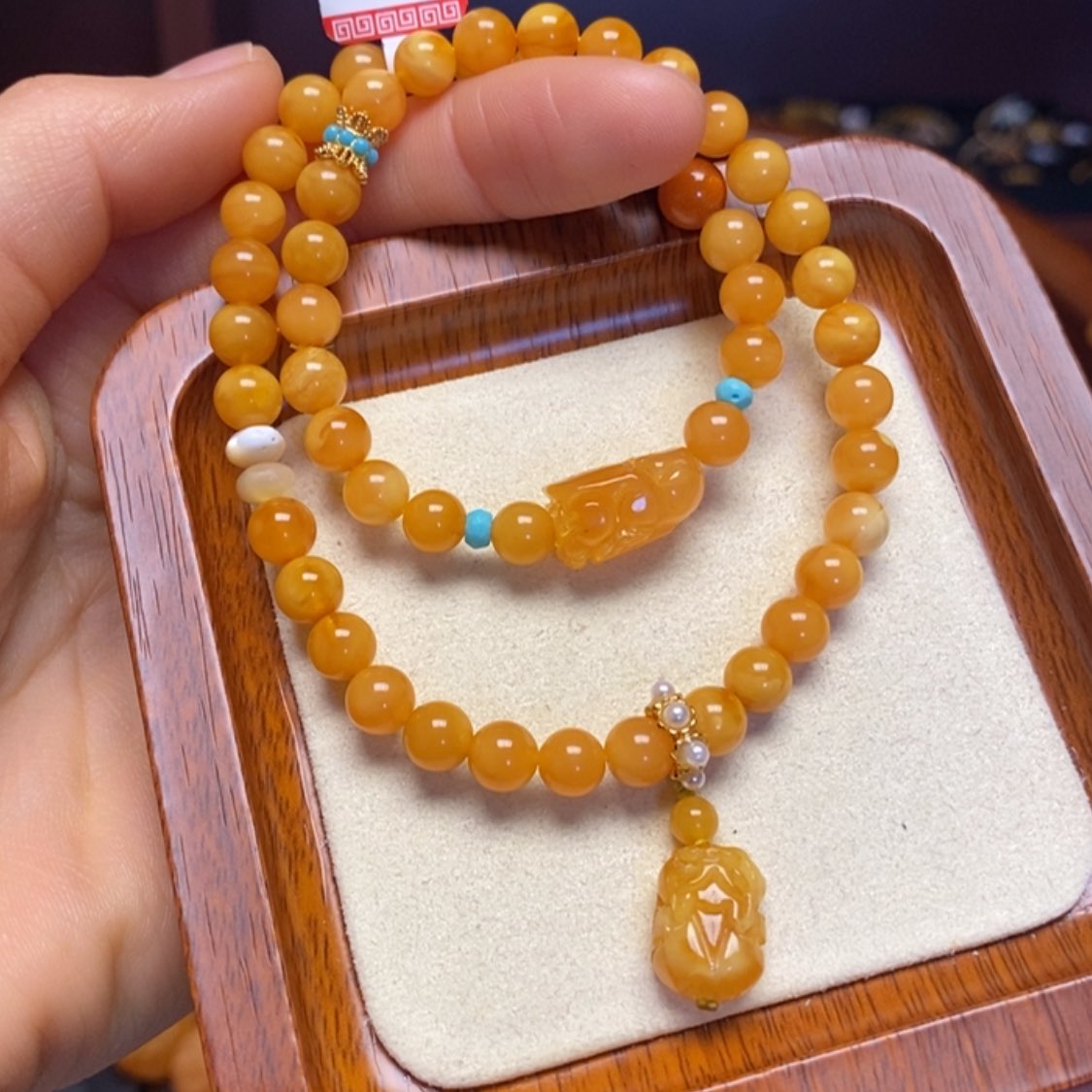 【闪购商品】蜜蜡手链未镶嵌手串