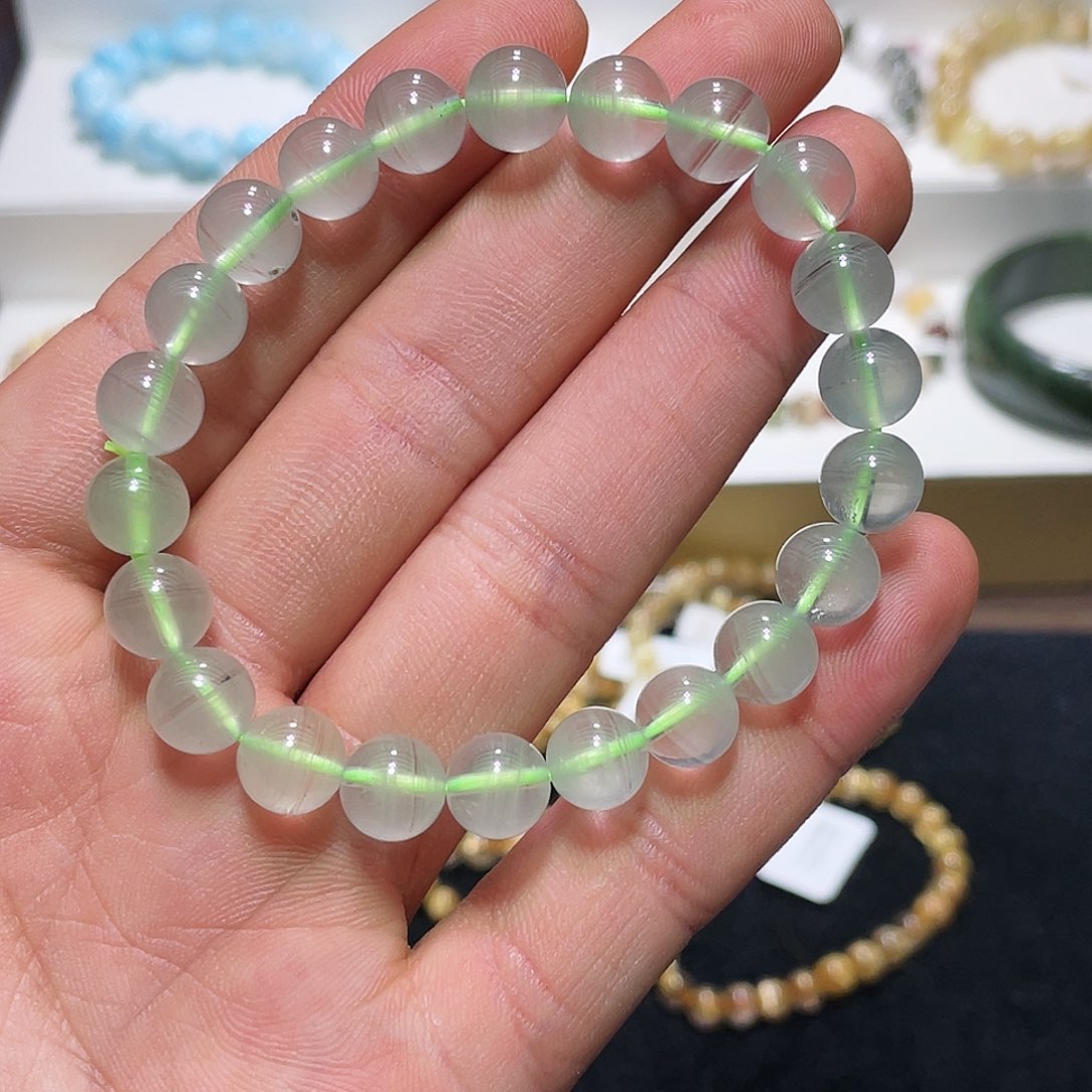 水晶手链未镶嵌绿幽灵8.8
