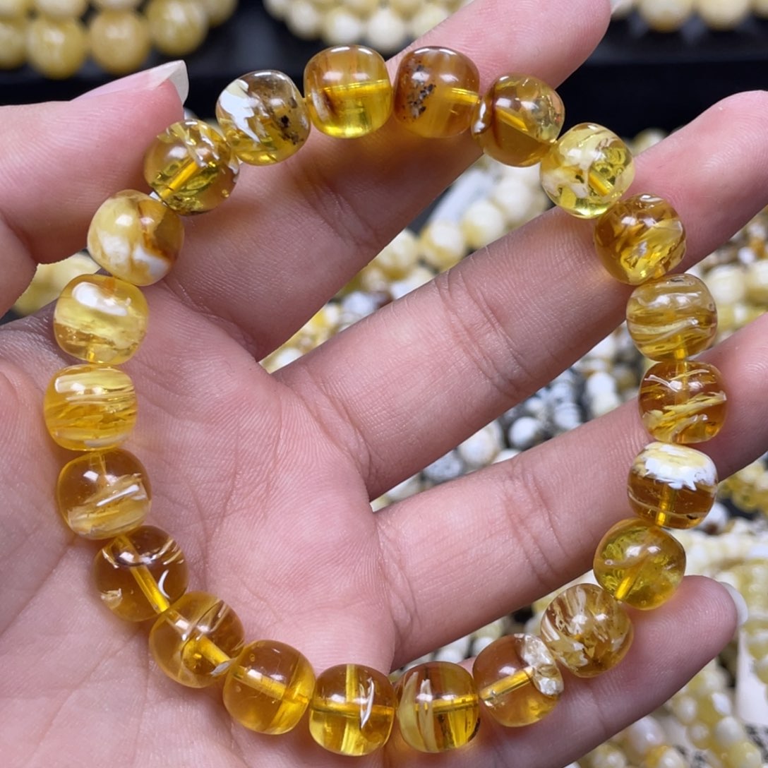 蜜蜡未镶嵌珠宝奇石10m