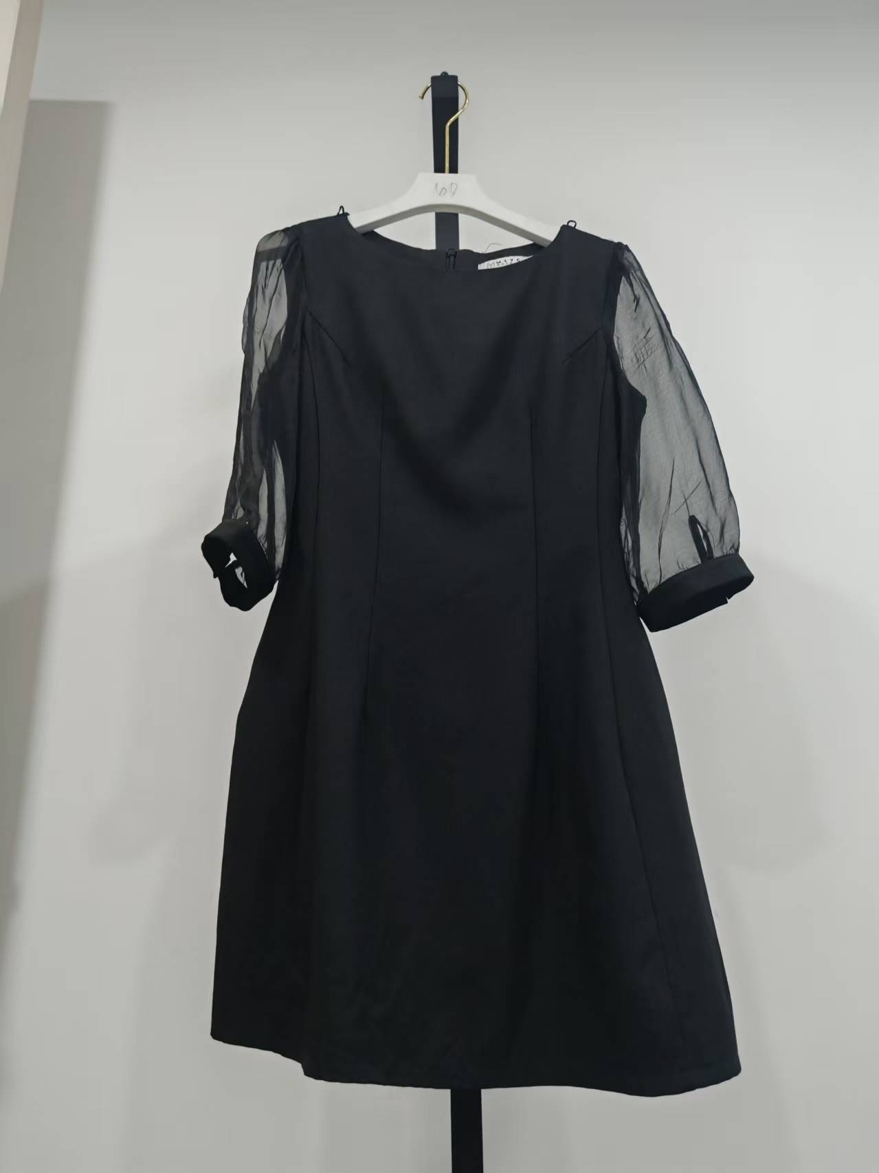 175 7分袖纱纱连衣裙 默认微瑕 无运费险 接受不了勿拍