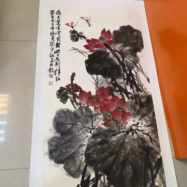 国画张圣敏先生纯手绘作品