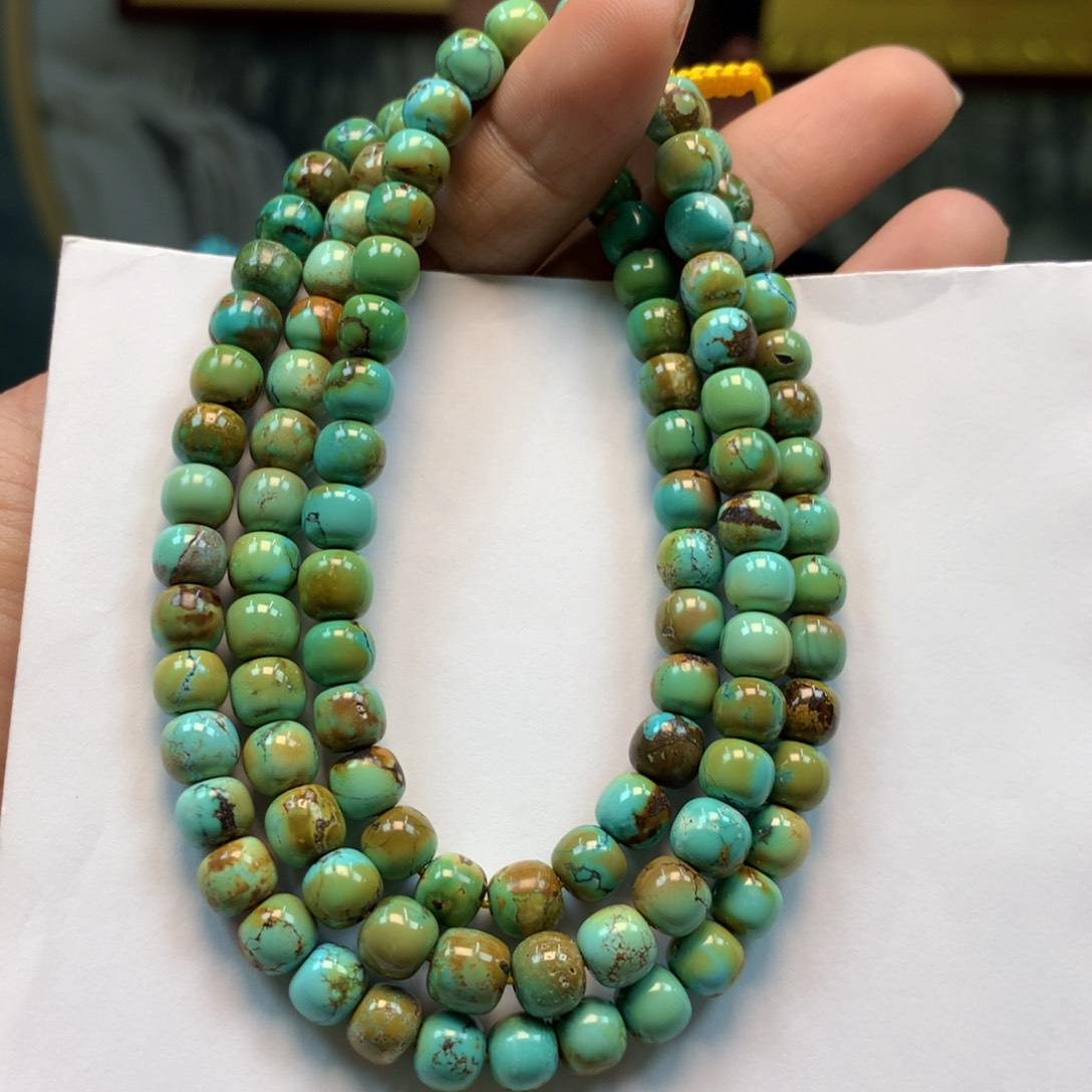 绿松石长链未镶嵌