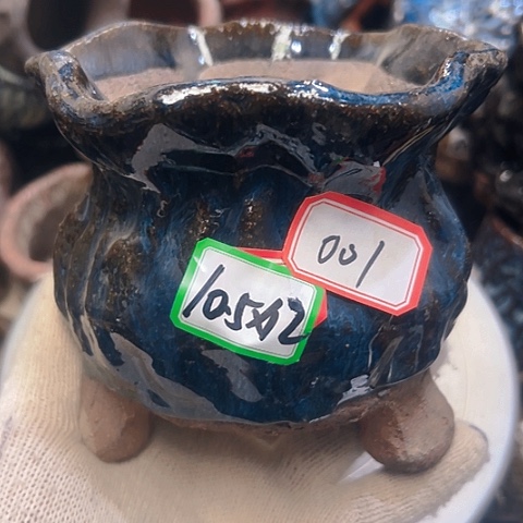 粗陶花盆手工花盆制作