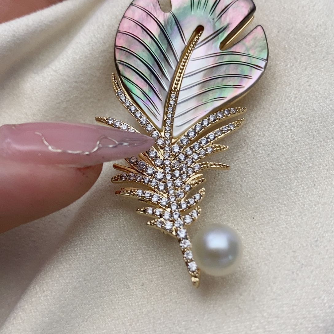 【闪购商品】海水珍珠胸饰未镶嵌39