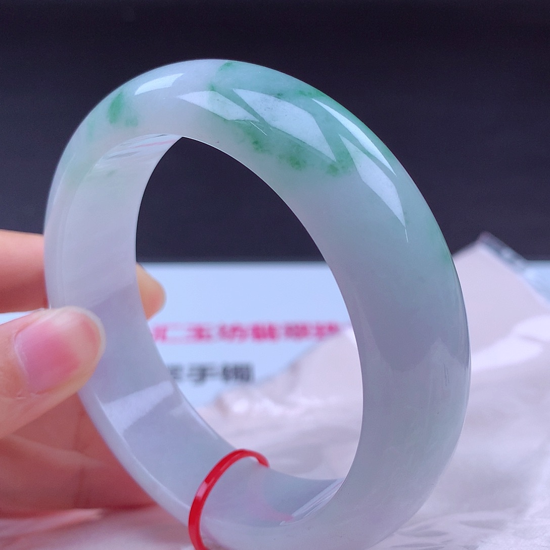 翡翠未镶嵌手镯手镯001452