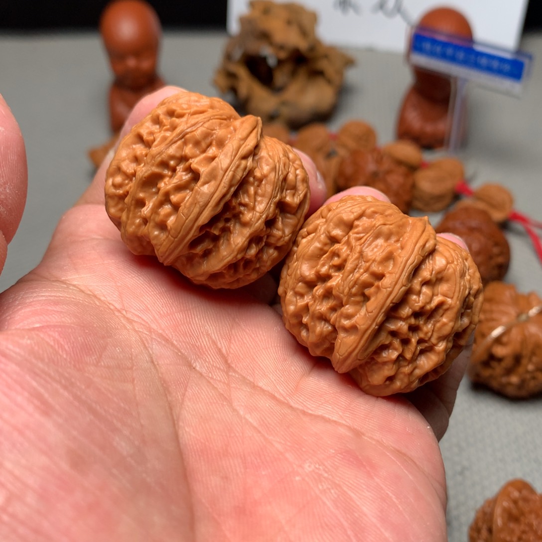 桃核吊坠冬瓜墩核桃