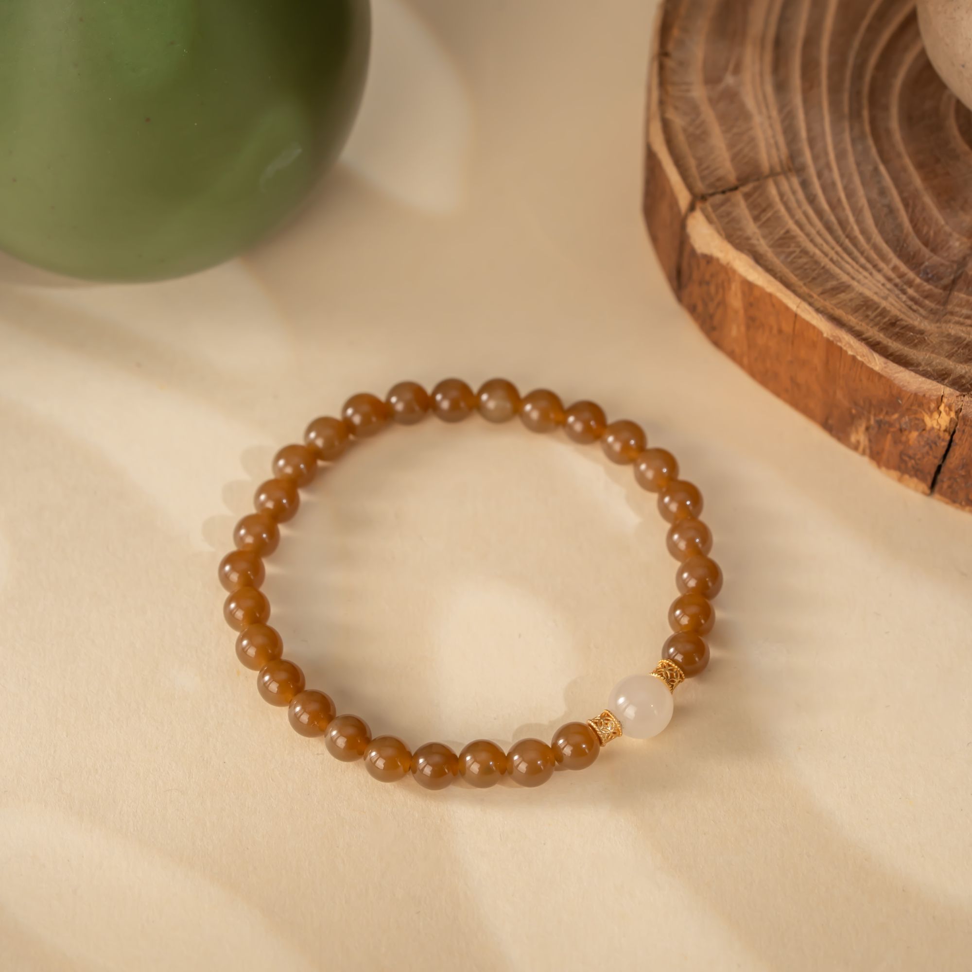 和田玉糖料DIY手串 多样性发一件