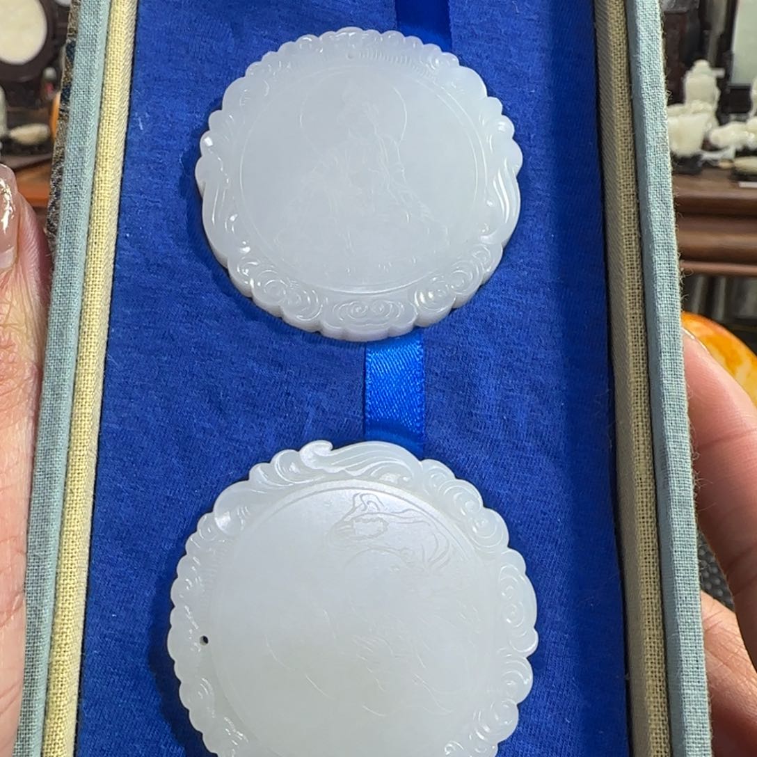 和田玉挂件未镶嵌