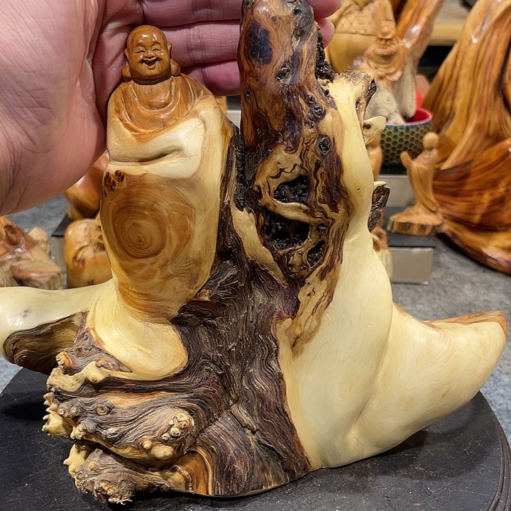 柏木（崖柏）太行崖柏根雕摆件