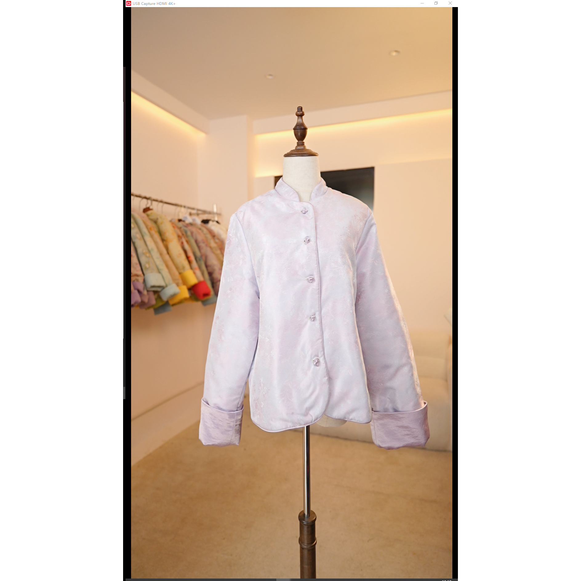 【藕荷】冬季国风新中式冬款棉服上衣女