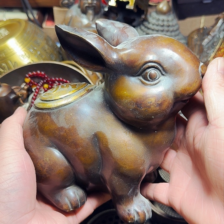 铜器摆件收收藏藏