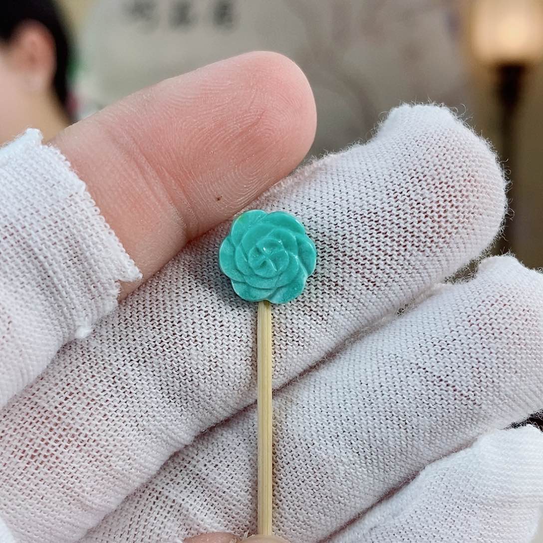 绿松石珠宝奇石未镶嵌