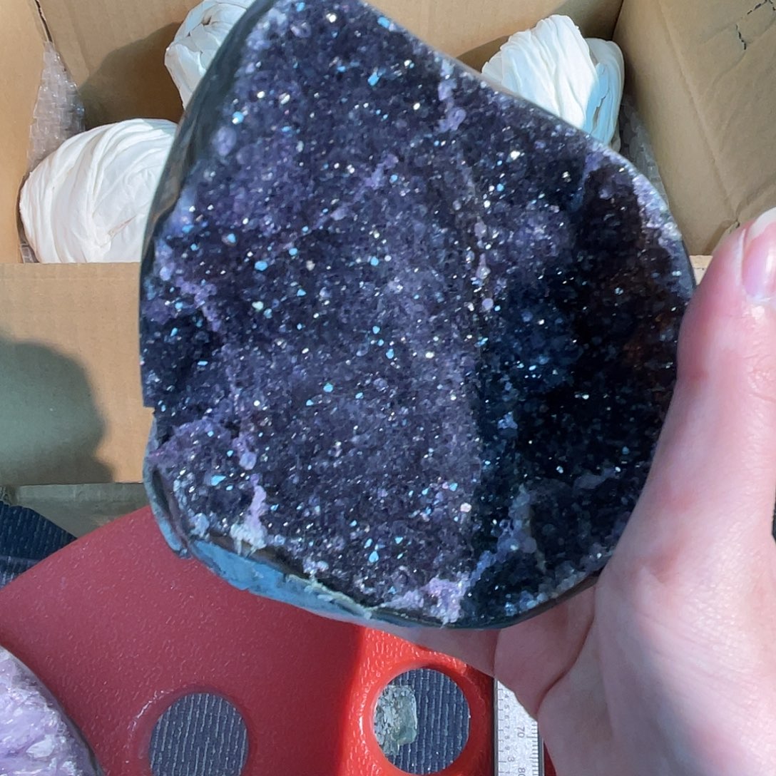 水晶未镶嵌手链紫晶镇2号