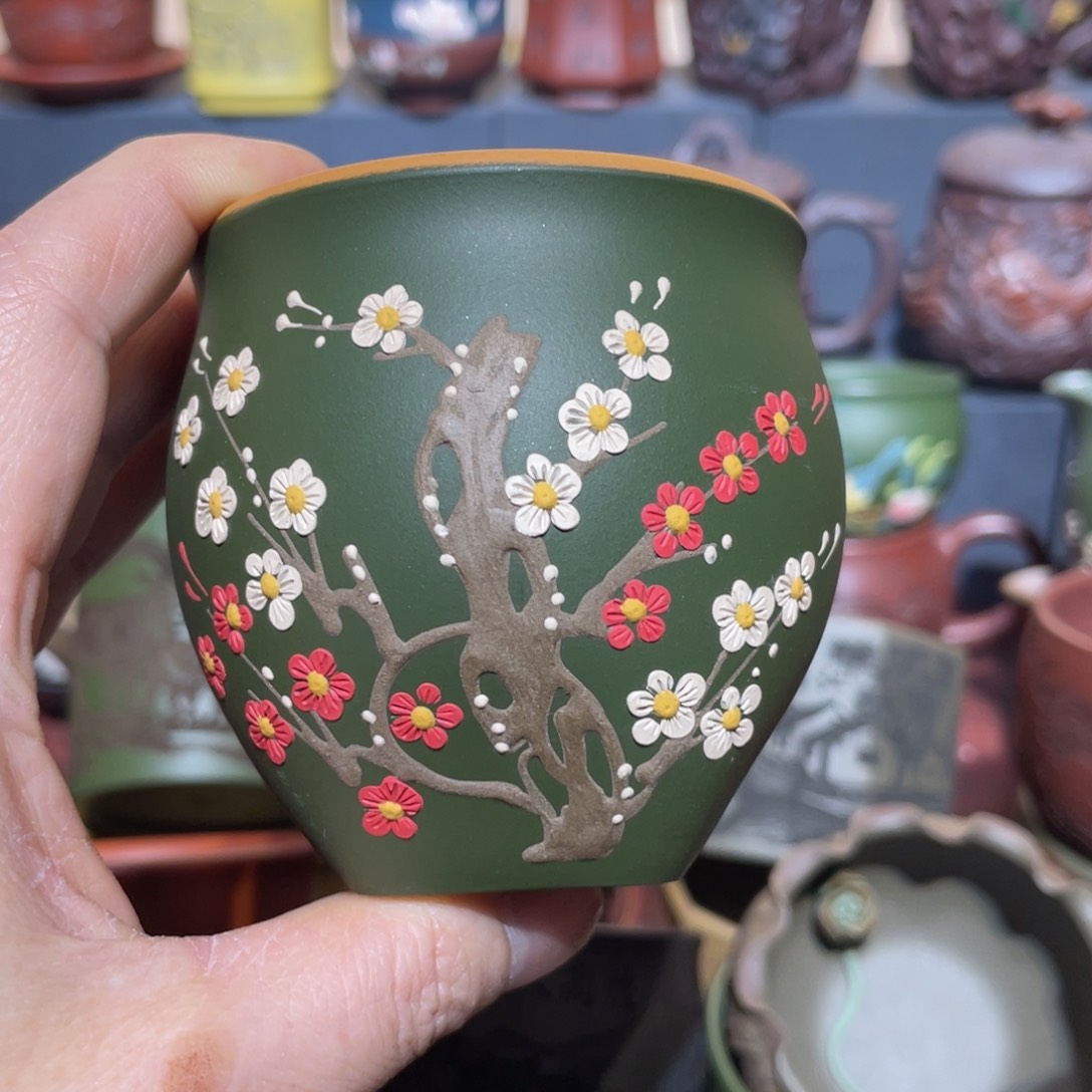 原矿紫砂手工主人杯