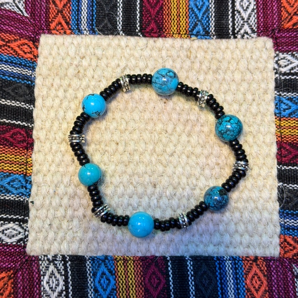 925银手链 藏式圆珠银耶松松手串时尚百搭