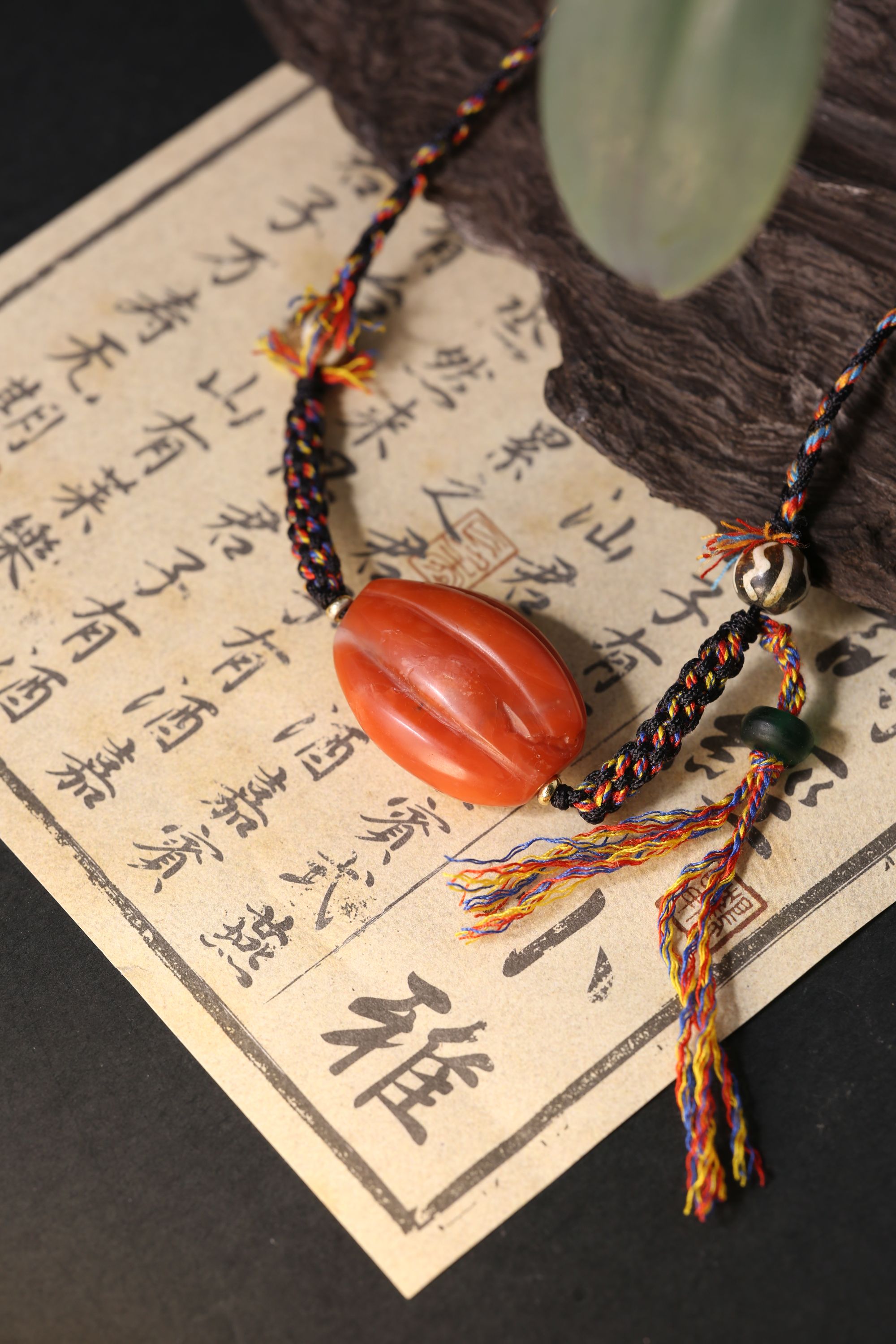 大年份南红单颗吊坠