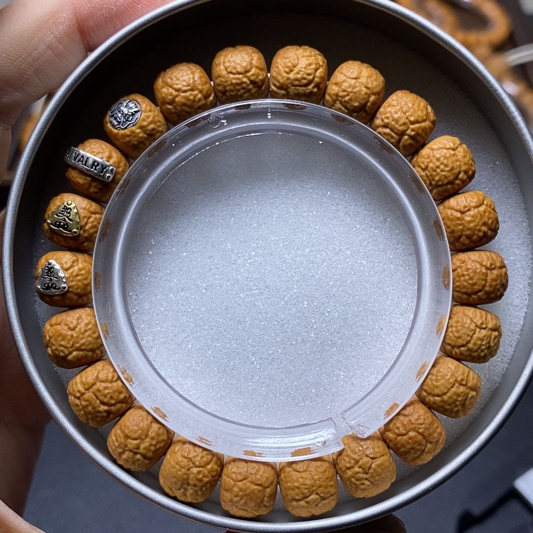 猴头核桃手串四标饕餮尺寸10+全品72号