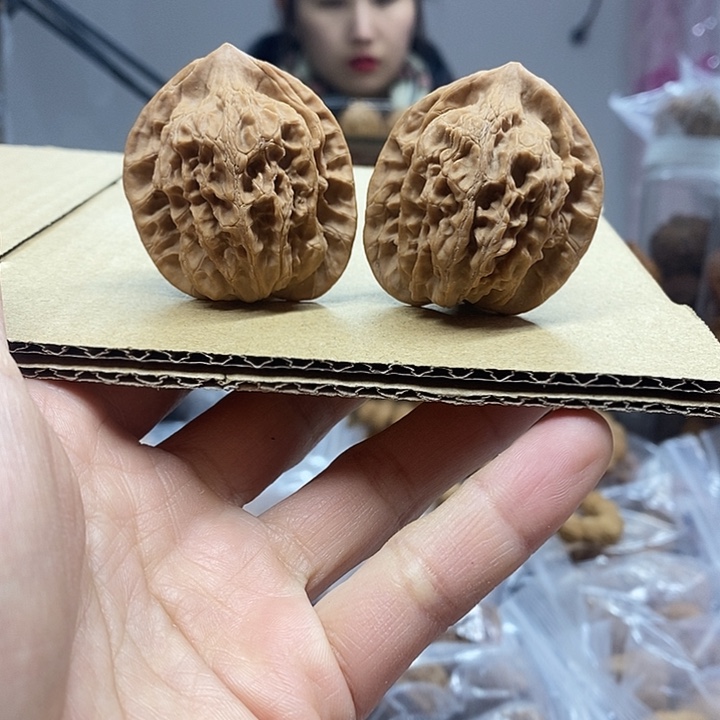 文玩核桃把件40五爷帽小众