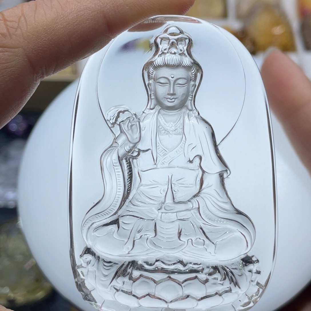 水晶颈饰未镶嵌定制