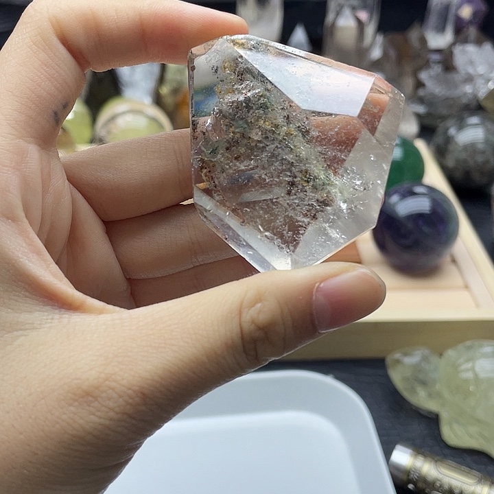 水晶珠宝半成品未镶嵌197水晶石