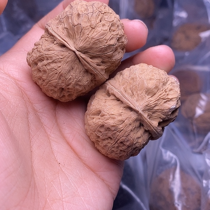 浮***茶文玩核桃把件  202