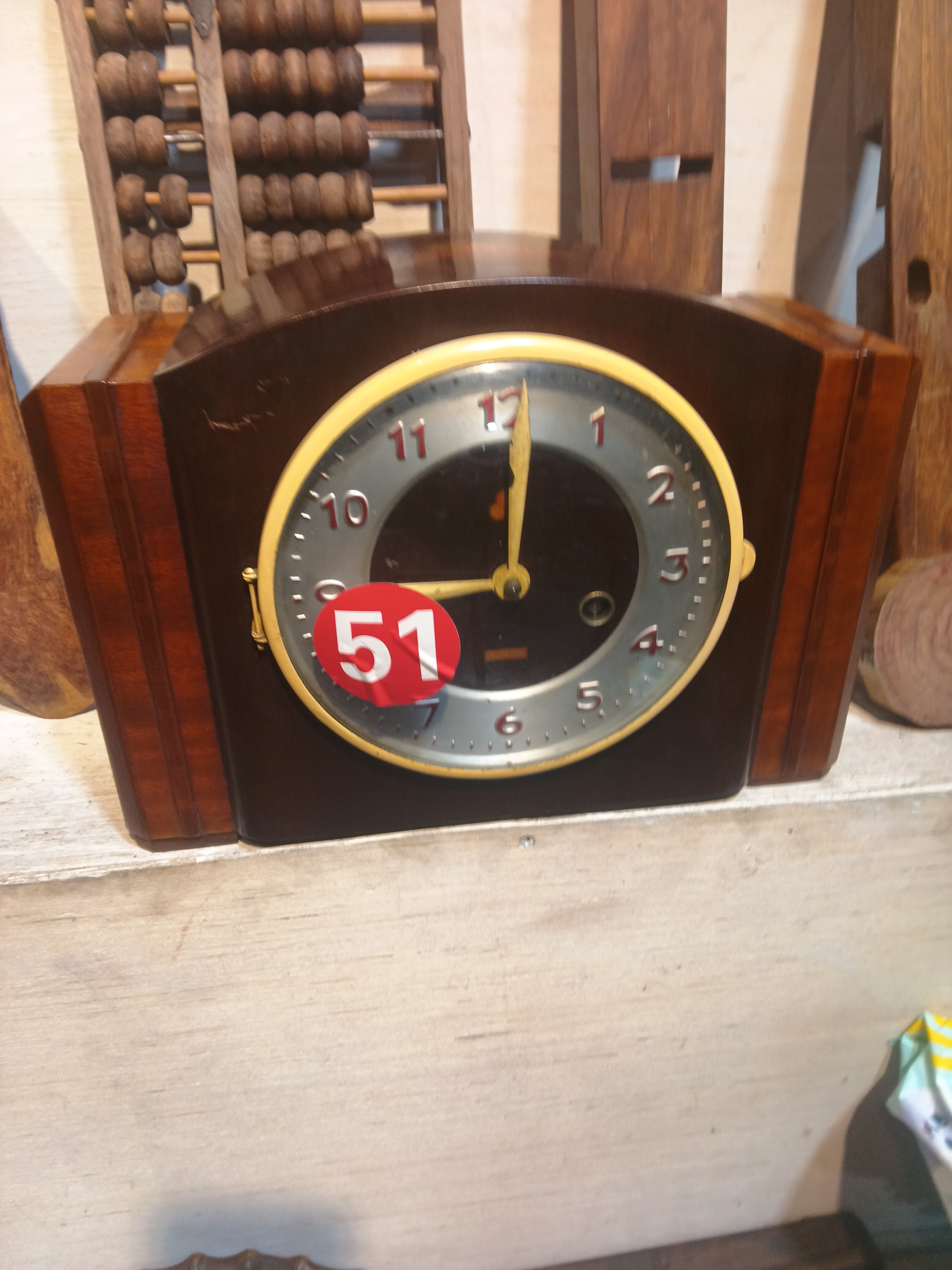 民俗上海产老座钟随机发货微瑕疵元宝造型复古怀旧