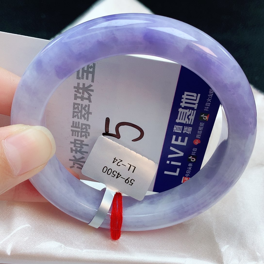 翡翠手镯未镶嵌缅甸天然A货翡翠手镯