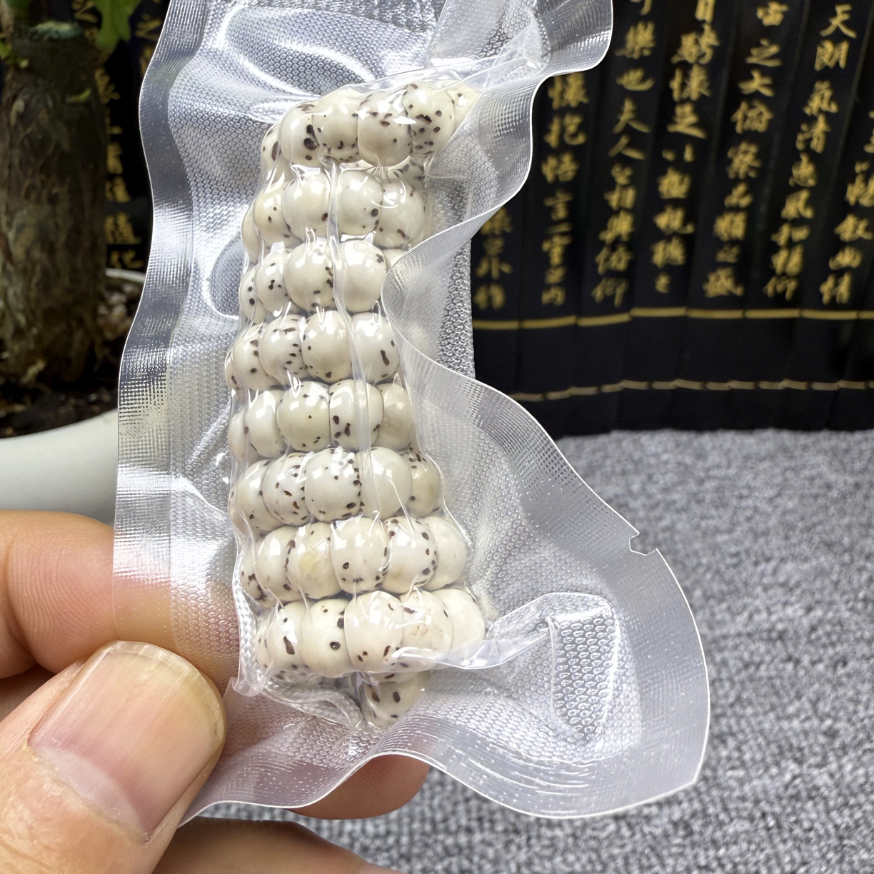 卡7海南原生态原白蒜瓣大肠大留白