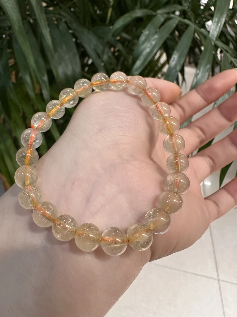 金发晶卡7+毫米手串