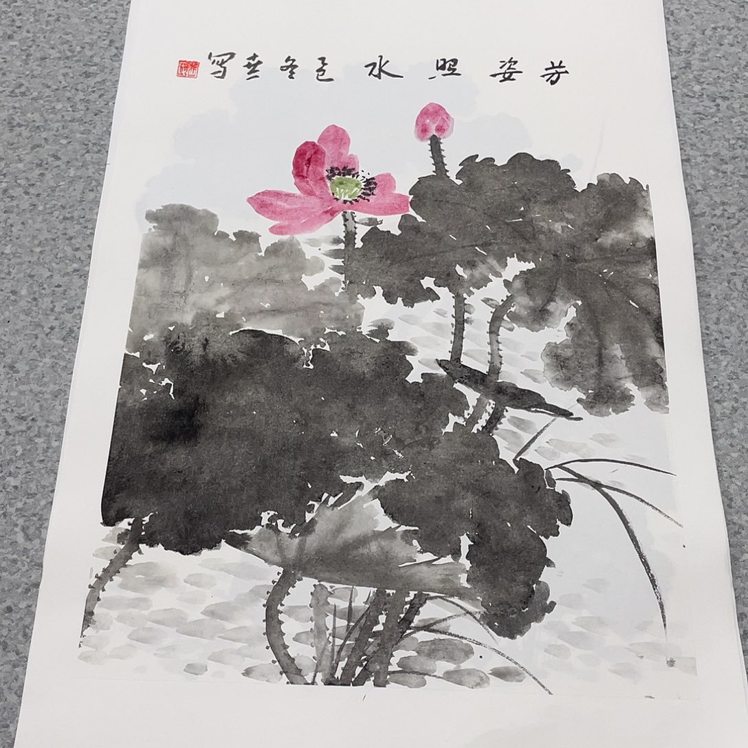 国画1.4平尺国画作品